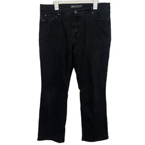 Levi’s Plus Size 505 Black Straight Leg Jeans